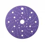 Круг SANDWOX PURPLE диск на пленочной основе, циркониевый корунд Ø150мм, Р320, липучка, Multi hole