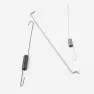 Пружины тяги регулятора 188F/190F/192F GX390/GX420 UNITED PARTS 900625
