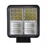 Фара светодиодная квадратная 11,5*11*4,5 38 LED гладкое стекло G0023