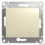 Выключатель GLOSSA 1-клавишный, сх.1, 10АХ, механизм, бежевый