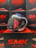 Мотошлем открытый SMK GTJ LIBERO, белый/бордовый/синий (L)