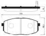 Колодки тормозные SANGSIN BRAKE SP1162