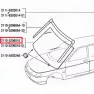 Стекло ветровое для а/м ВАЗ 2110-2112 ТТЗ датчик дождя