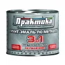 Краска по ржавчине ПРАКТИКА 3в1 1,9кг ярко-зеленая