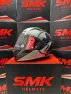 Мотошлем интеграл SMK STELLAR FARO, серый/черный матовый (XL)