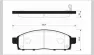 Колодки тормозные дисковые передние SANGSIN BRAKE SP1361 