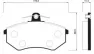 Колодки тормозные дисковые передние SANGSIN BRAKE SP1043  