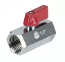 Кран шар. MINI VALFEX ВР1/4"хВР1/4" НИКЕЛИРОВАННЫЙ