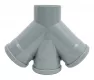 Крестовина канализационная VALFEX 110/110/110x45, внутренняя 27111110