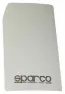 Брызговики универсальные с надписью SPARCO цельные SPR-81831-Б /белые/ (4шт)