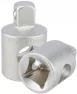 Переходник 1/2"-3/8" (с отверстием ф12мм) Автодело PRO 39678