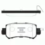 Колодки тормозные дисковые задние SANGSIN BRAKE SP1672