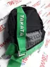 Рюкзак JDM (BRIDE/TAKATA) черно-зелено-зеленый