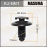 Клипса крепежная Masuma KJ661