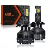 Лампы светодиодные головного света Headlight V45 белые 12-24V H4 (компл. 2шт)
