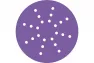 Круг SANDWOX PURPLE диск на пленочной основе, циркониевый корунд Ø150мм, Р180, липучка, Multi hole