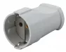 Штепсельное гнездо с 3/К белое 16А Rx2-W ЭРА