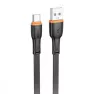 Кабель BOROFONE BX118 USB+Type-C 1м 3.0 A /черный/