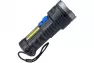 Фонарь аккумуляторный ручной КОСМОС 3Вт LED+3Вт COB, Li-ion 18650 1200mAh, с индикатором