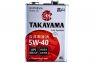 Масло моторное синтетическое TAKAYAMA Adaptec SAE 5W40 API SN/CF, ACEA A3/B4 4л ЖБ (1*4шт)