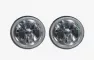 Фары противотуманные JH-25C /белые 12V 55A H3/ корпус металл D=70mm (компл. 2шт)