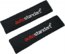 Накладки на ремень безопасности AutoStandart 103032 (2шт) /черный/