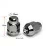 Гайка закрытая M12X1,25Х35 конус 21 ключ 901444 Cr