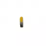 Лампа светодиодная 12V T10-COB-GJC, желтая (уп. 50шт)