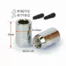 Гайка открытая M12X1,25Х30 конус 6 гранник ключ 