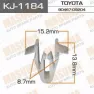 Клипса крепежная Masuma KJ1184
