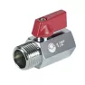 Кран шар. MINI VALFEX ВР1/2"хНР1/2" НИКЕЛИРОВАННЫЙ