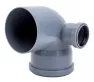 Отвод канализационный универсальный VALFEX 110/50x87.5, левый 23121150