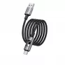 Кабель HOCO U144 USB+Type-C 1.2м 3А /черный/