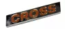 Заводской знак с надписью "CROSS" для а/м Калина-Кросс правый