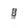 Лампа светодиодная 12v 7440-3570-4FS W3x16q W21W (1конт) белая (уп. 25шт)