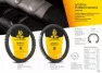 Оплётка руля "CAR PERFORMANCE" CP-2040 BK/BK (M)  экокожа, чёрный/черный