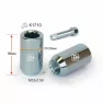 Гайка открытая M12X1,50Х36 конус 10 лучевая звезда ключ