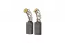 Угольные щетки для BOSCH (пружина, пятак) 6х9,5х13 мм, 2шт аналог 1617014135