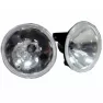 Фары противотуманнае JH-7390 C /белые 12V 55A H3/ корпус металл (компл. 2шт)