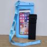 Аквапак для смартфона разм. до 9х18см нетонущий SALTY Phone Bag голубой