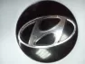 Стикер для а/м HYUNDAI алюминиевый сферический (на двухстороннем скотче) D-60