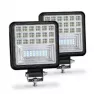 Фара светодиодная OFF-Road 9-36V 42LED 126W 28мм SQ/AL белая