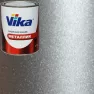 Краска металлик VIKA 900гр 690 снежная королева/серебристый