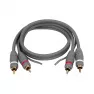 Кабель межблочный ACV MKS5.2 Silver/5m/2 канала