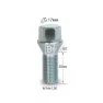 Болт M14X1.50X25 конус 17 ключ