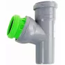 Тройник регулируемый 45-88° 110-50 вн.канализ. VALFEX