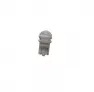 Лампа светодиодная 12V T10-3SMD синяя линза, прозрачная (уп. 50шт)