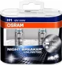 Лампы галогенные Osram EUROBOX H1 12V 55W 64150NBU-HCB P14,5s NIGHT BREAKER UNLIMITED (компл. 2шт)