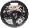 Оплетка руля Dream Car M (37-39 см)/Стандарт-Экокожа, черная/нить белая