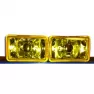 Фары противотуманные JH-3810 Y /желтые 12V 55A H3/ корпус металл хром (компл. 2шт)